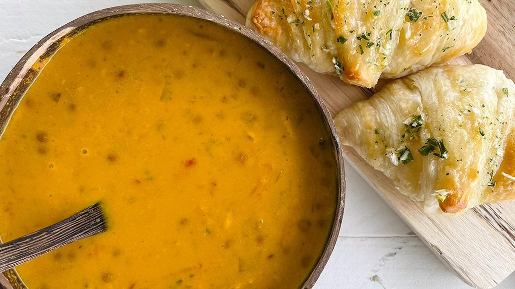 Sweet & Sour Carrot & Lentil Soup